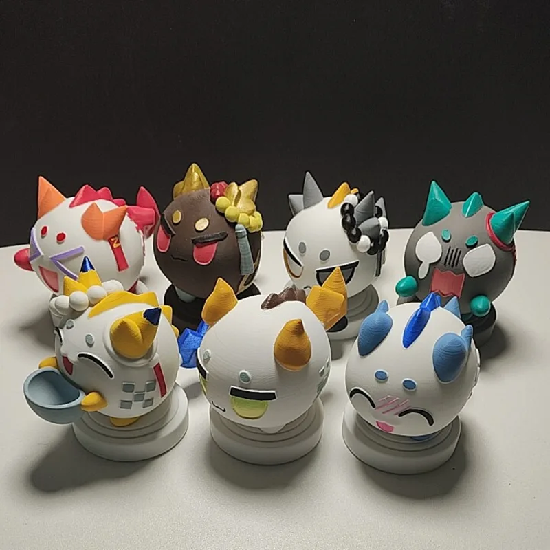 Arknights Endfields Sui Family Dragon, Bubble Stone Base Figure Chongyue, Ling Nian Shu Xi Wang, Cute Anime Toy, Gift For Fans
