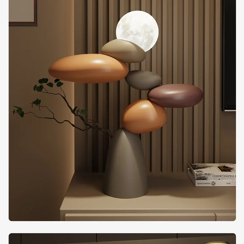 High-end Moving Rock Sculpture for Living Room Decoration desk decoration   living room decoration  home accessories