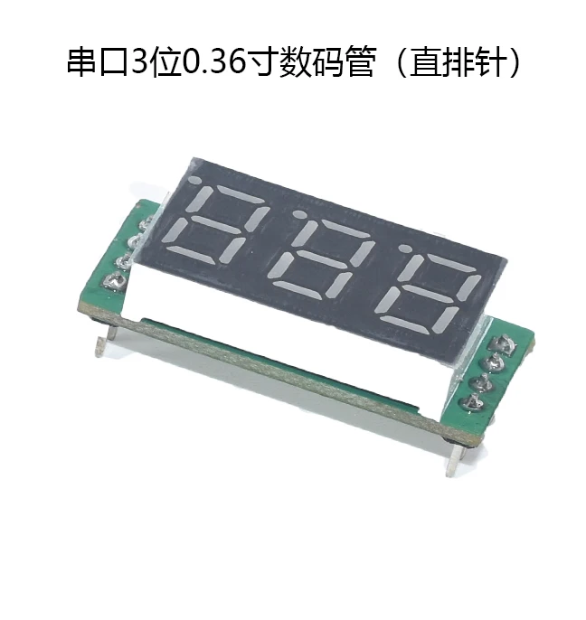 1 Piece 3/4 Bit 0.36-inch Digital Tube Display Module, Programmable Serial Port Digital Tube Communication, TTL to USB Module