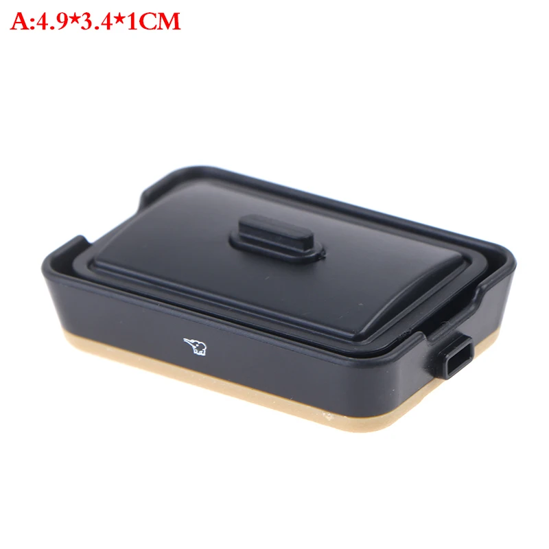 1pc Kitchen Bread Coffee Machine Juicer  Electric Baking Pan Vintage Telephone Kettle Toy Doll House Mini Decoration