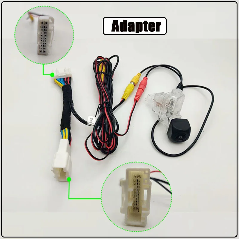 Rear View Camera  For Mazda 3  Hatchback BM BN 2014~2018 Accessories Work With Factory Unit Backup Reverse Parking Fish Eye CAM view 5