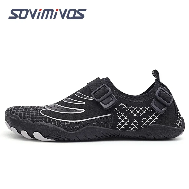 Zapatillas de Trail Runner minimalistas para hombre y mujer, calzado de entrenamiento cruzado para correr, inspirado en Barefoot, caja de punta ancha