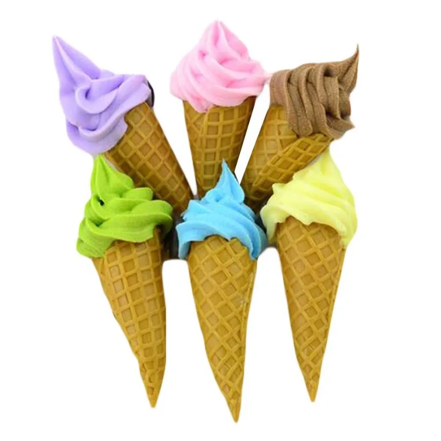 

6 Pcs Ice Cream Fridge Magnets Simulated Food Model Refrigerator Magnets Office Magnets Home Dr
