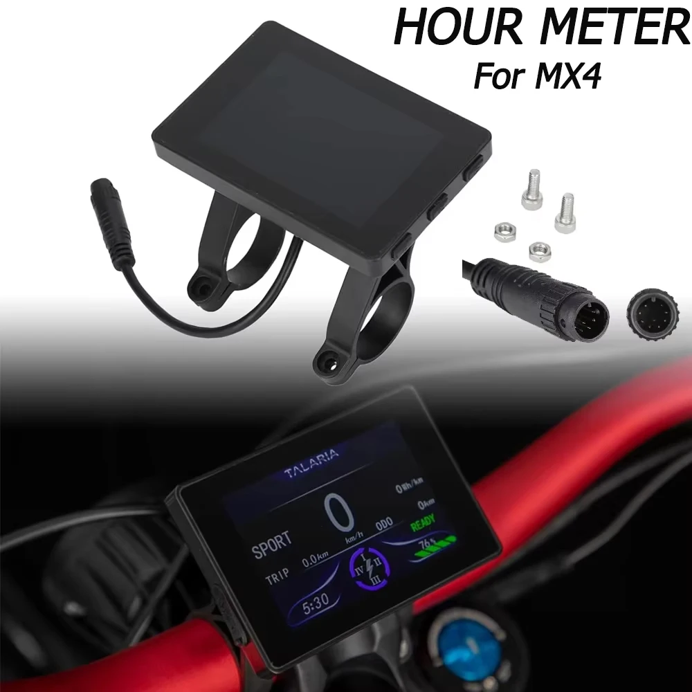 For TALARIA MX4 Motorcycle Speed Hour Meter Inductive Digital Display High Sensitivity Accuracy Electric Dirt Bike Parts
