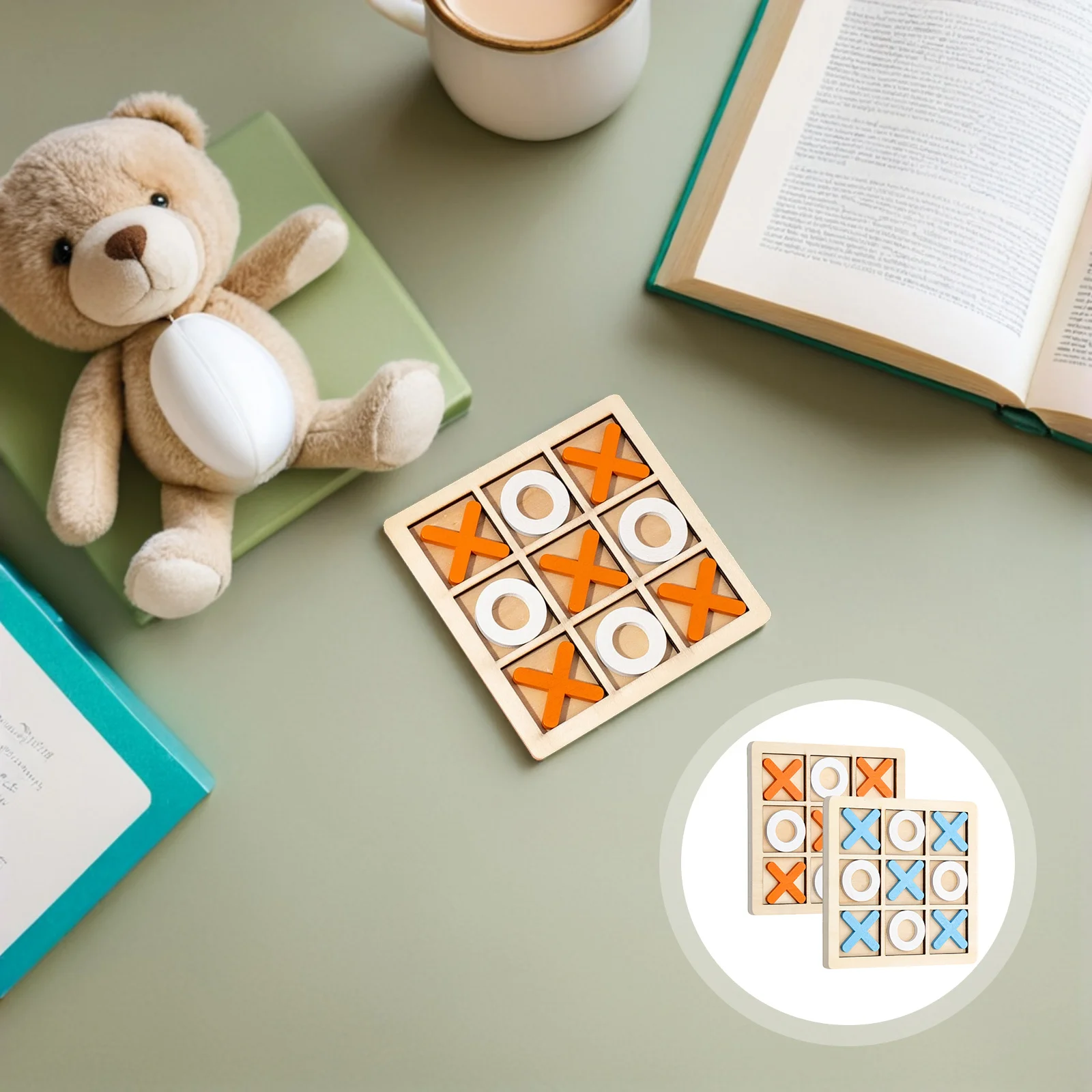 2 zestawy Drewniane Gry Palcowe Szachy dla Dzieci Edukacyjna Interaktywna Gra Stołowa dla Dzieci Impreza Rodzinna Podróż Łamigłówka