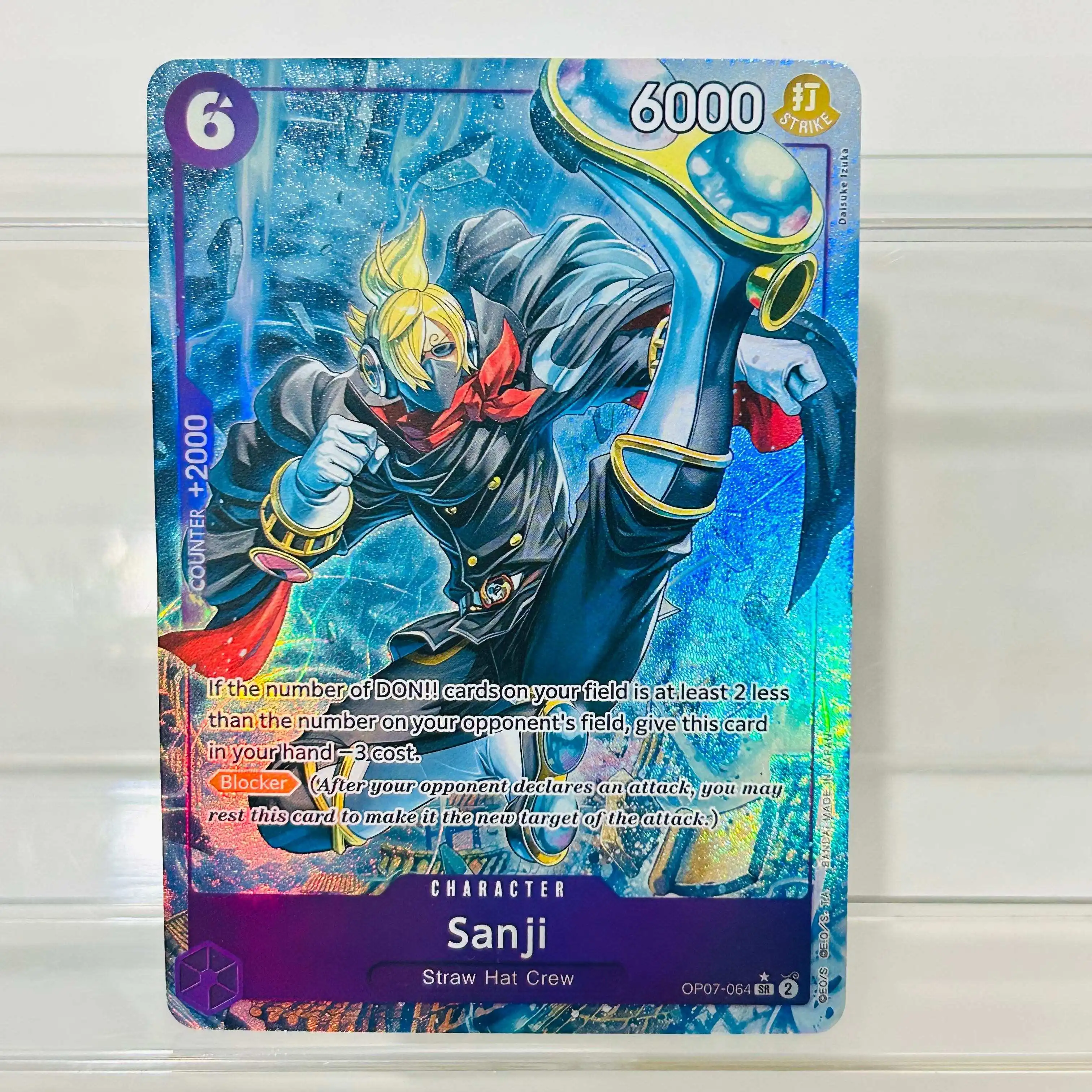 One Piece Boa Hancock OP07-051 SR Card EN Version Holographic Texture Cards Perfect Condition DIY Premium Anime Collection Card view 5