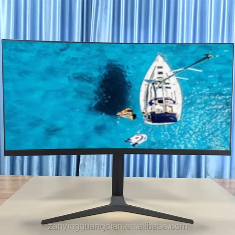 Gaming   60hz Curved Screen Display Computer