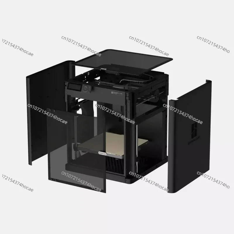 Supports 16 Color Bambu Lab P1S 3D Printer P1S Combo 3D With AMS Enclosed Body, Suitable For High-Temperature Environments