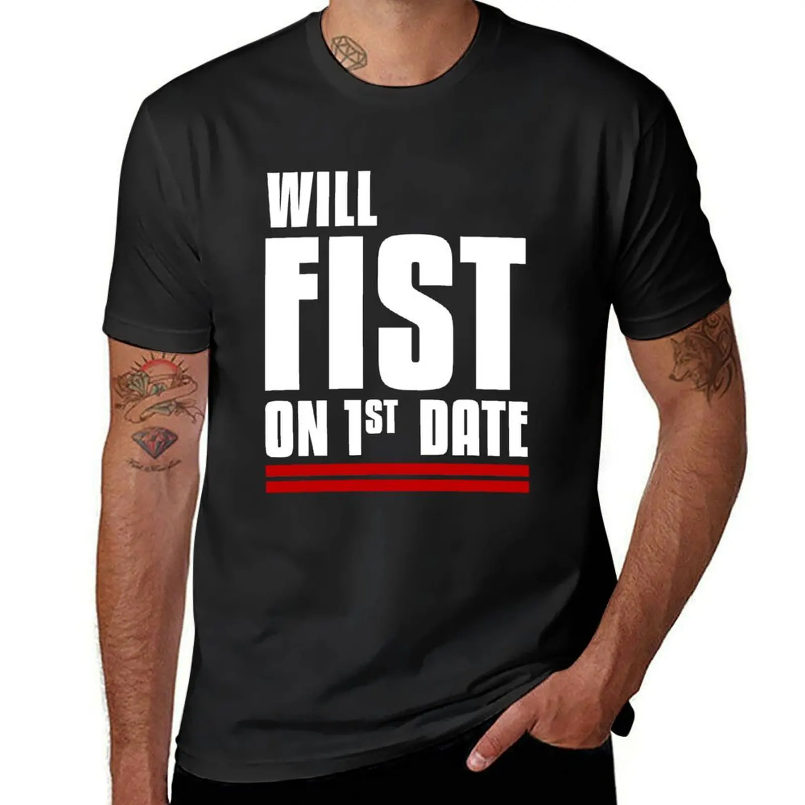 

Will Fist On 1st Date T-Shirt vintage t shirts football t shirt Louboutins oversize t-shirts man sweat shirts, men