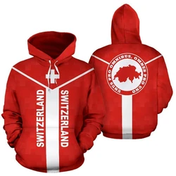 Switzerland Flag 3D Printed Hoodie For Men Clothes Fashion Sports Women Pullovers Casual Tracksuit New In Hoodies & Sweatshirts