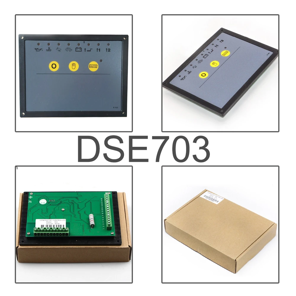 Generator Controller DSE703 DSE704 DSE705 Auto Start Generation Control Panel for Diesel Generator Set