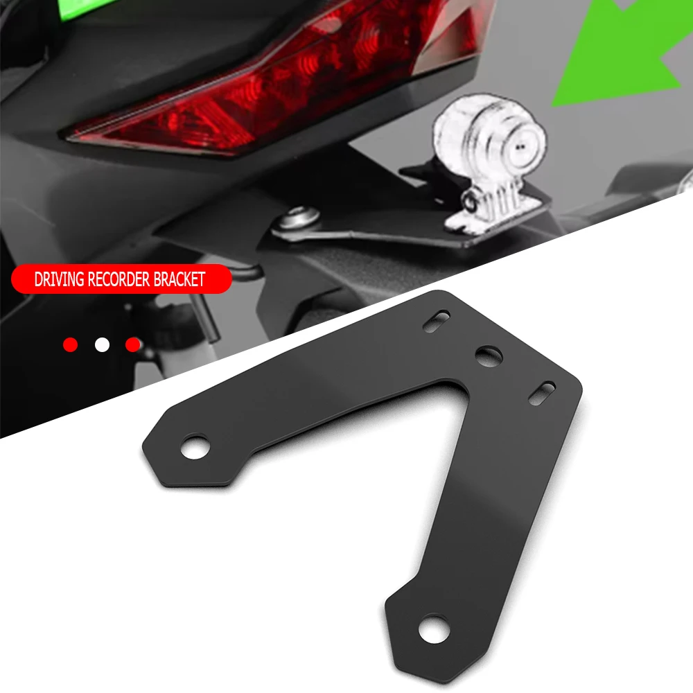 

For Kawasaki Ninja 400 2018-2024 Ninja 500 2024-2025 Rear DVR Data Logger Navigation Bracket Holder Ninja400 Ninja500 2023 2022