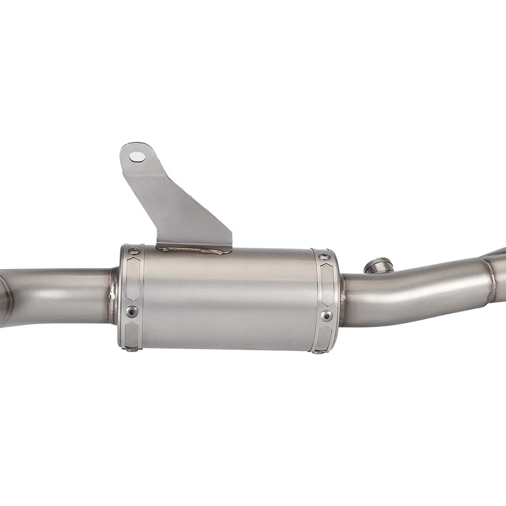 Für Yamaha 2021-2023 YZF R7 Anschraubbarer Komplett-Auspuffkrümmer Verbindungsrohr Schalldämpfer 51mm Auspuffrohre Auspuffanlagen – Detail 11