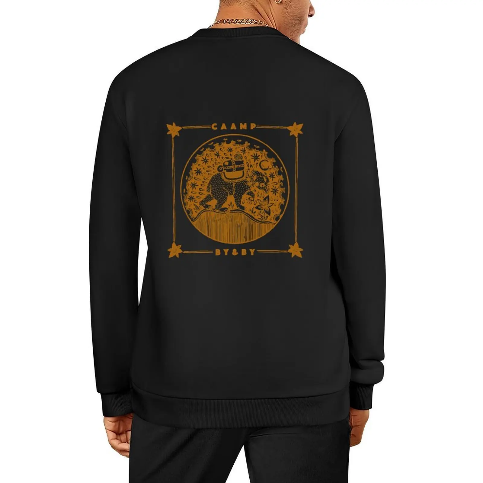 

caamp Pullover korean clothes anime clothes japanese style autumn jacket men oversize sweatshirt