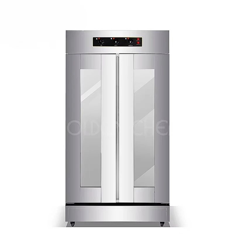 상업용 이중문 히터 빵 발효기 중간 발효기 제빵 발효기 기계 64 트레이 발효 스팀