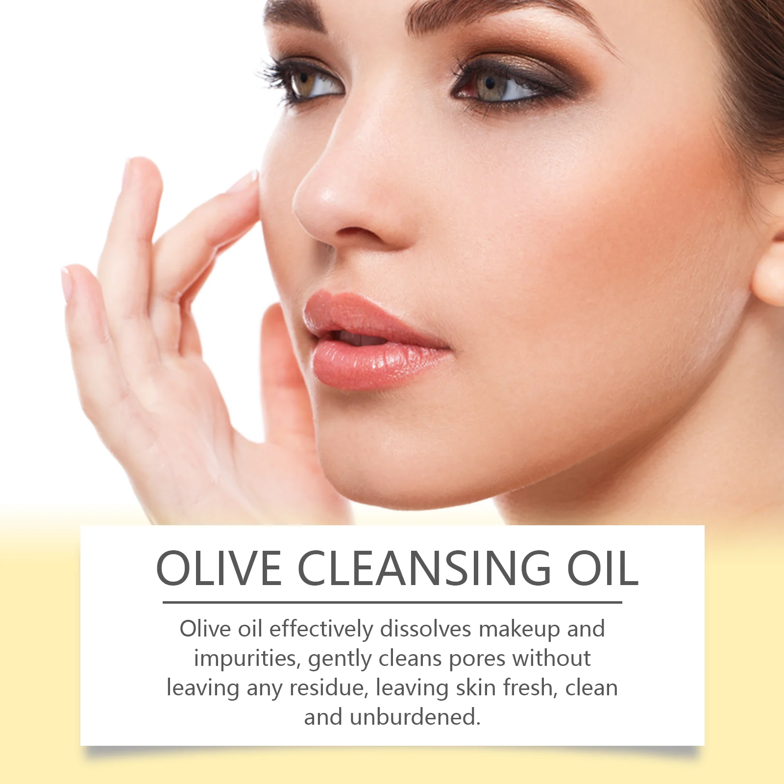 OUHOE Olive Cleansing Oil delikatnie nawilża skórę i czyszczy twarz i usta za pomocą oliwy z oliwek 2 szt.