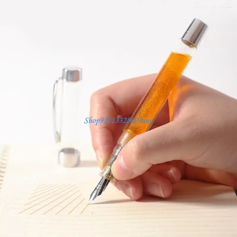 G88D Beginner Pen One-piece for Iridium Nib Transparent Pen Body for