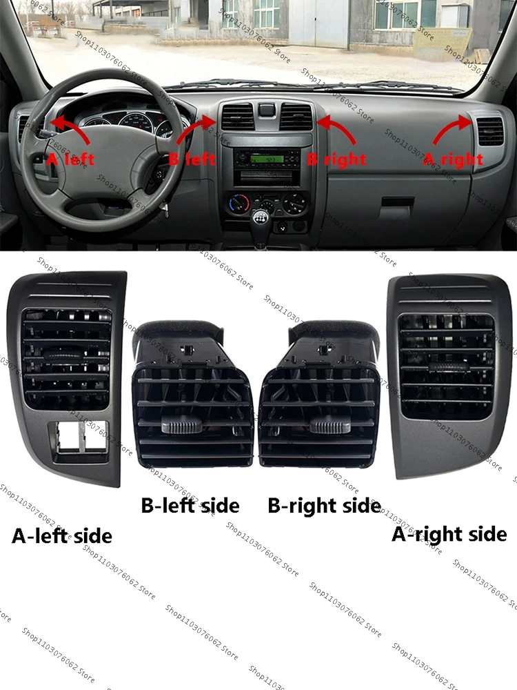 For Great Wall Wingle 3 wingle 5 For Isuzu D-Max MU-X Chevrolet Dashboard Air Outlet Air Conditioner Cool Warm A/C