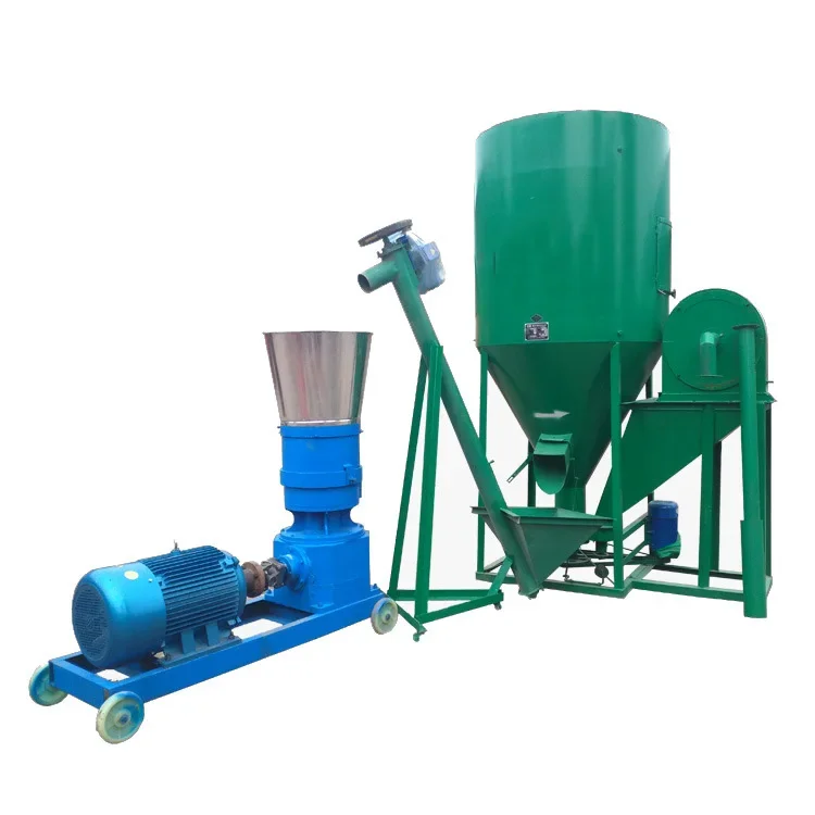 Manufacturer Of Complete Set Equipment Animal Food Production Plant Feed Pellet Machine Animal Feed Pellet Production Line