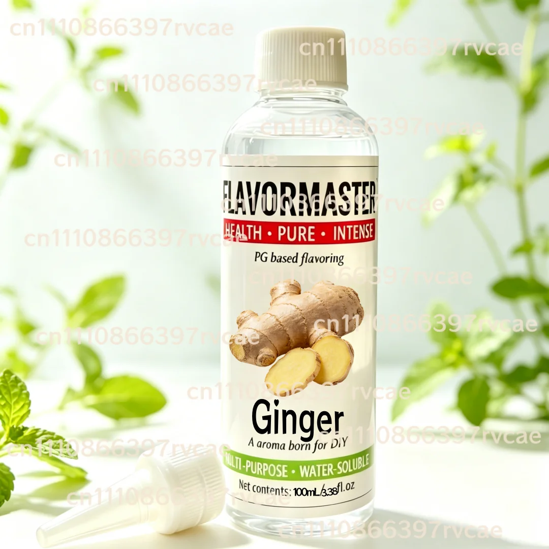 Water Soluble Ginger Additive Concentrate Rich Pungent Flavor Stable Formula for DIY VP Liquid and Cloud Chasing