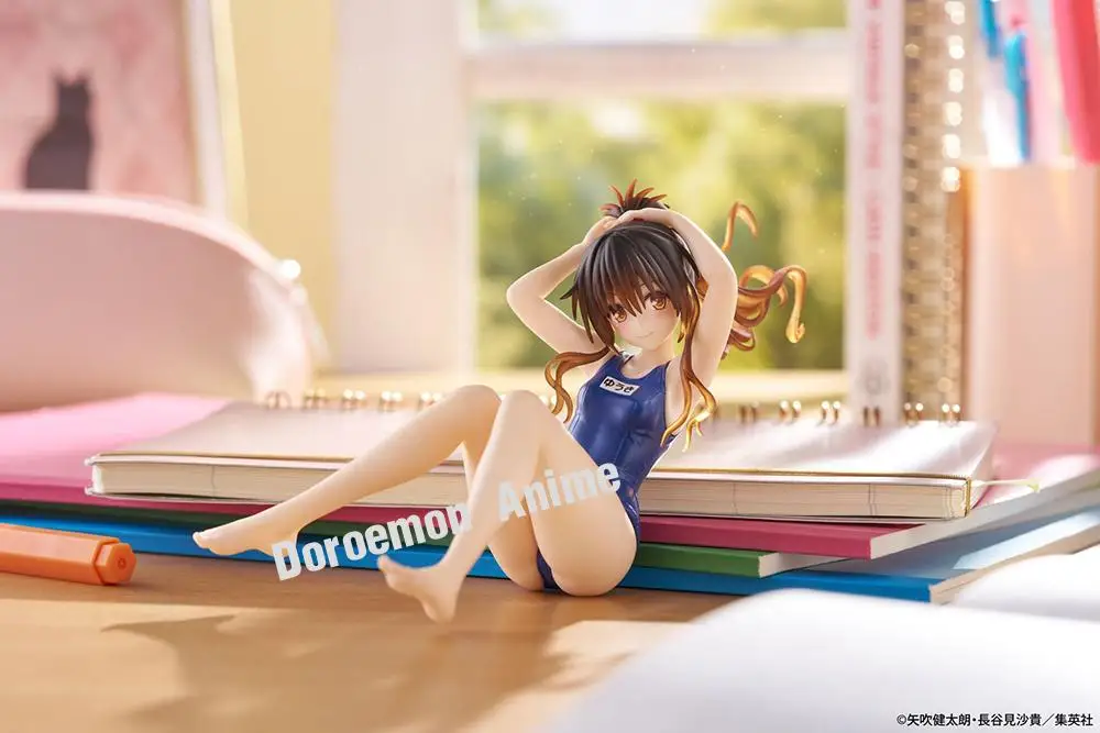 Pre-Order Original Taito Aqua Float Girls To Loveru Darkness Yuuki Mikan Kawaii Anime Loli Gilrs Beauty Figures Decoration Gifts