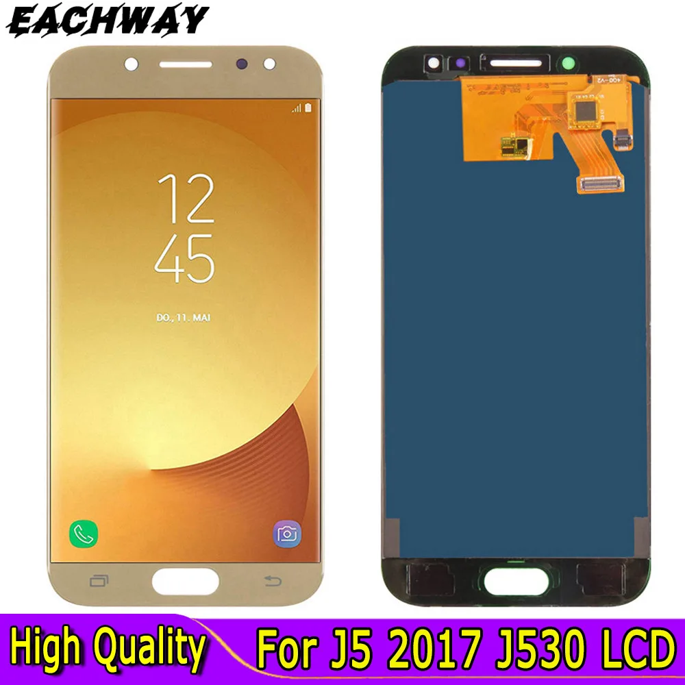 

J530FM LCD Display For SAMSUNG GALAXY J5 2017 LCD Display Touch Screen Digitizer Assembly Replacement For SAMSUNG J530 LCD