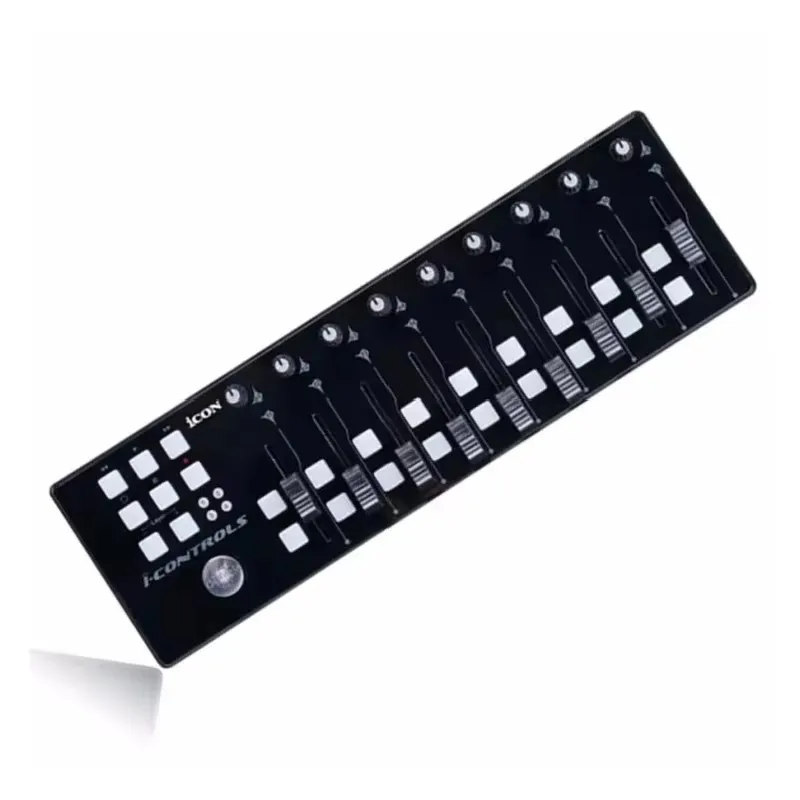 Ручной миниатюрный миди-контроллер ICON iControls, USB MIDI-контроллер, мультиконтроль с джойстиком для записи, DJ и Mix