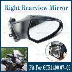 Fit For KAWASAKI Concours 14 GTR1400 ZG1400 2007 - 2009 Motorcycle Right Rear View Side Mirror Rearview Mirrors GTR ZG 1400 2008