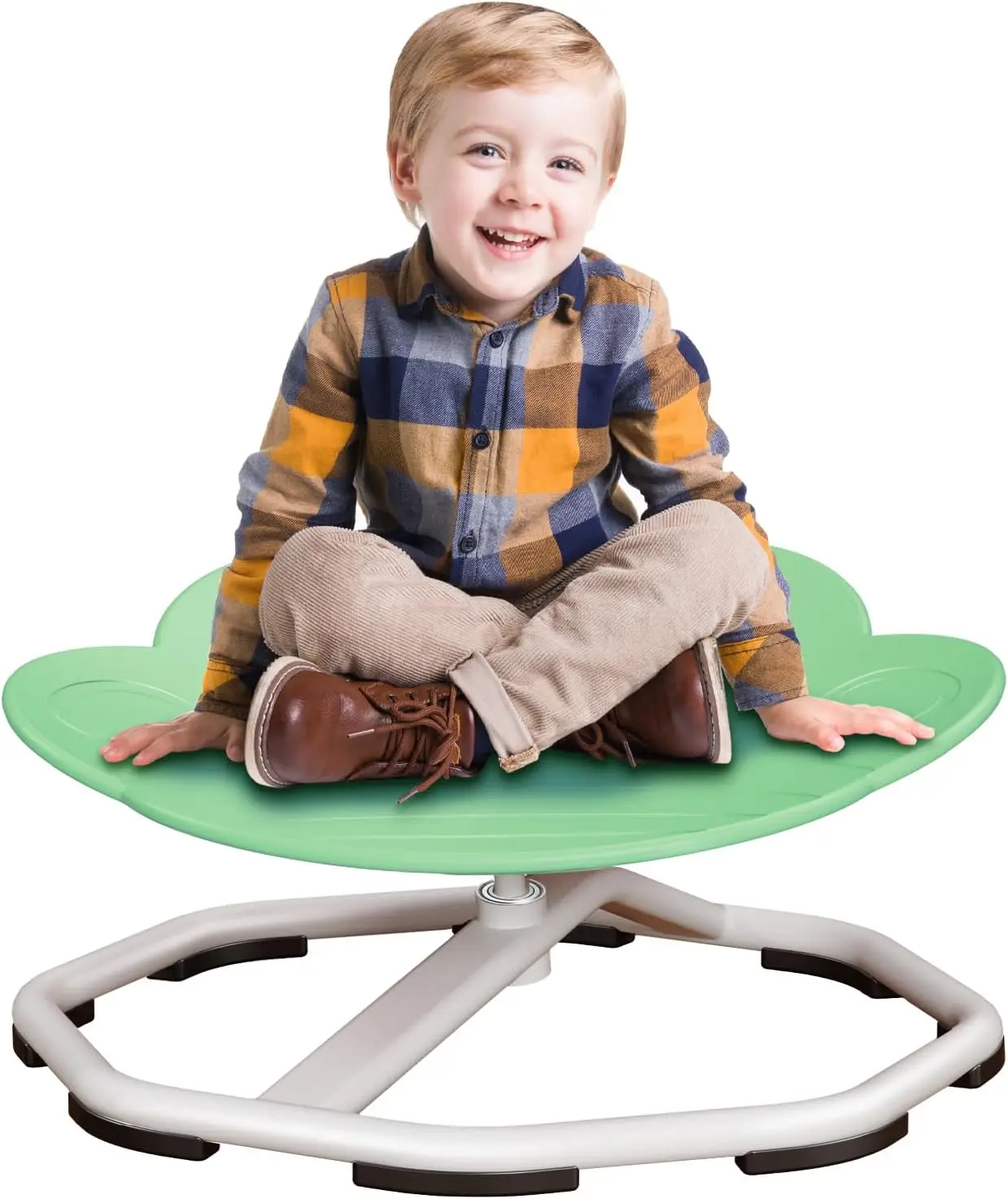 Spinning Chair for Autistic Kids, Sit and Spin Sensory Toys, Training Body Coordination, Autism ADHD Chairs Indoor Outdoor Play