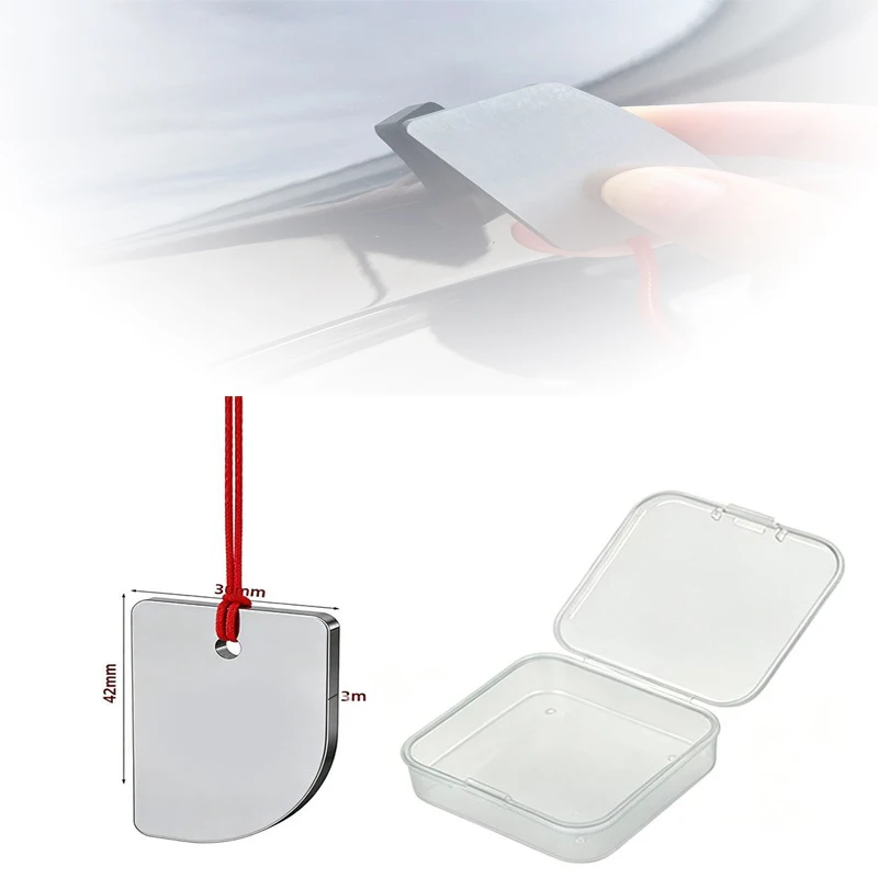 1*Car Polishing Scratch Repair Scraper Sagging Varnish Paint Stains Removal Film Cleaning Car Surface Repair Car Polishing Tool