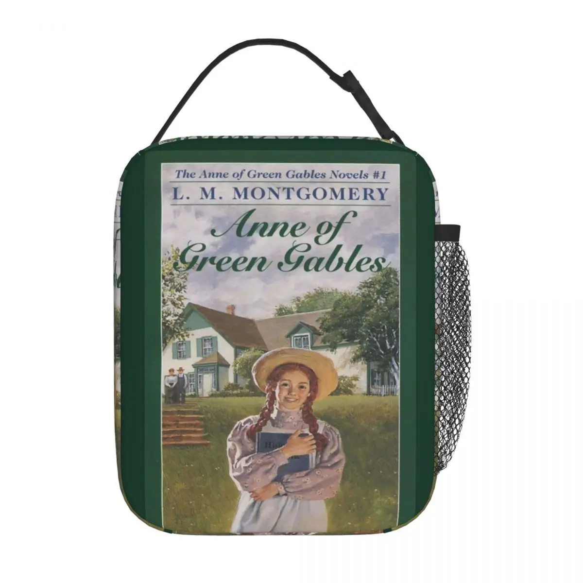 Anne Of Green Gables Insulated Lunch Bag for Women Kids Leakproof Food Boxes Thermal Lunch Box Tote