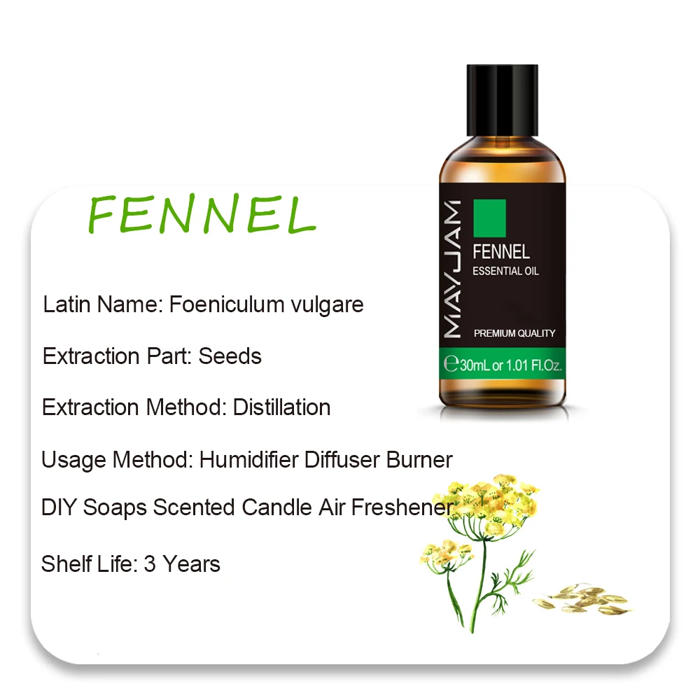 MAYJAM 10ml 30ml 100ml huiles essentielles pour humidificateur diffuseur lavande jasmin Eucalyptus Y