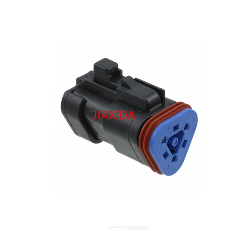 DT06-3S-EP10 Black sheathed plug of plastic-shell automotive connector