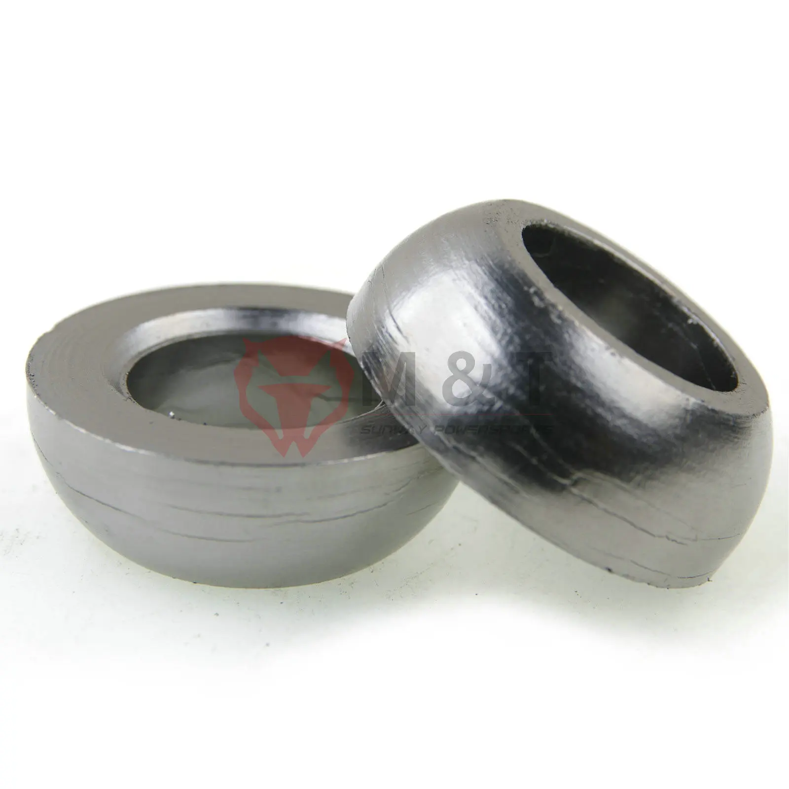 2 szt. Tłumik duży i mały kołnierz dla LINHAI LH260 300 25222 LH260ATV-B.14.3 53*30*19mm