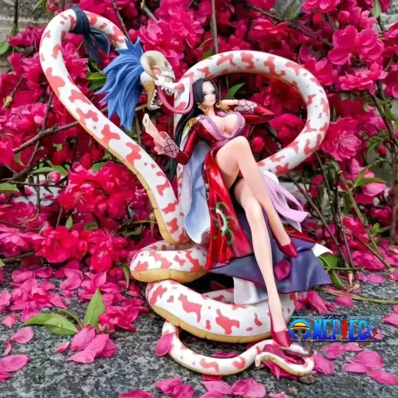 21cm Anime One Piece Figure New Boa·Hancock Model Dolls Action Figurine Pvc Collectible Decoration Model Children Birthday Gift