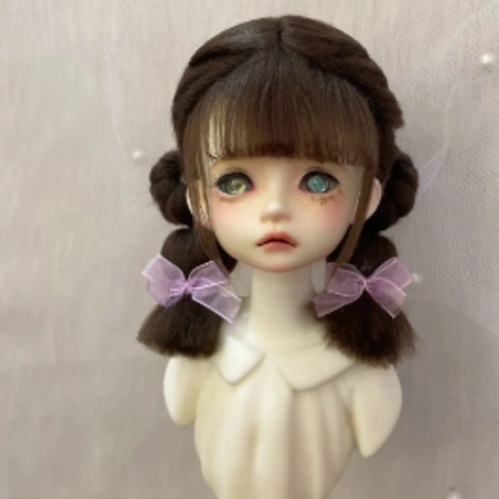 

Doll Wig For BJD Doll Hair Wig Princess Doll Fake Hair Wig Suitable for head circumference of 11.5-12cm