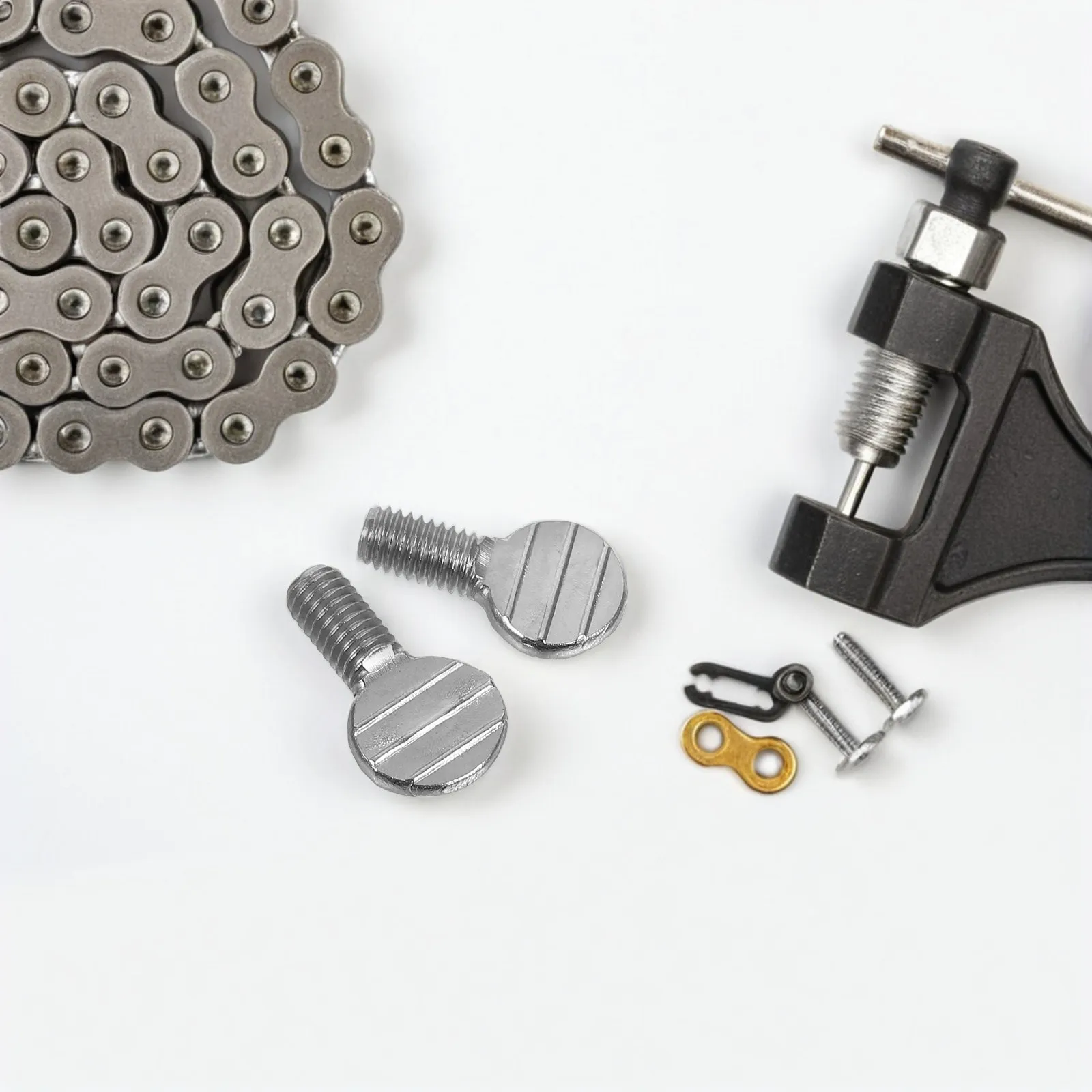 Rotisserie Fork Thumb Screws for BBQ Enthusiasts to Keep Forks in Place, 1 Pair Stainless Steel, for Electric Ovens, Tool-Free