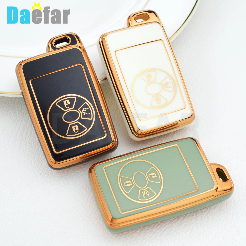 TPU Car Key Case Cover Shell Fob for Toyota Noah Tarago Mark X RAV4 Voxy Corolla Yaris Estima Keychain Protector Accessories