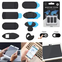 3pcs/pack Webcam Cover Slider Shutter Universal Privacy Security Camera Sticker for Laptop  for Phone Tablet Computer iPad