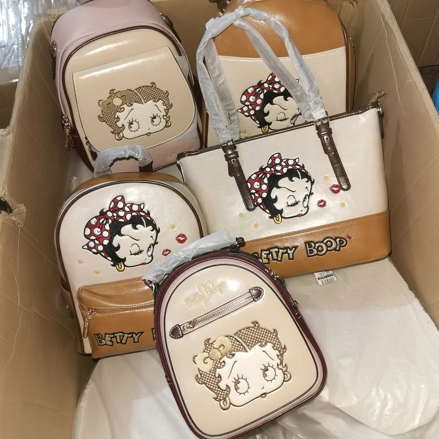 Harajuku Style Color Block PU Crossbody Bag Shoulder Bag for Women Retro American Flavor Spicy Girl Bag Daily Use