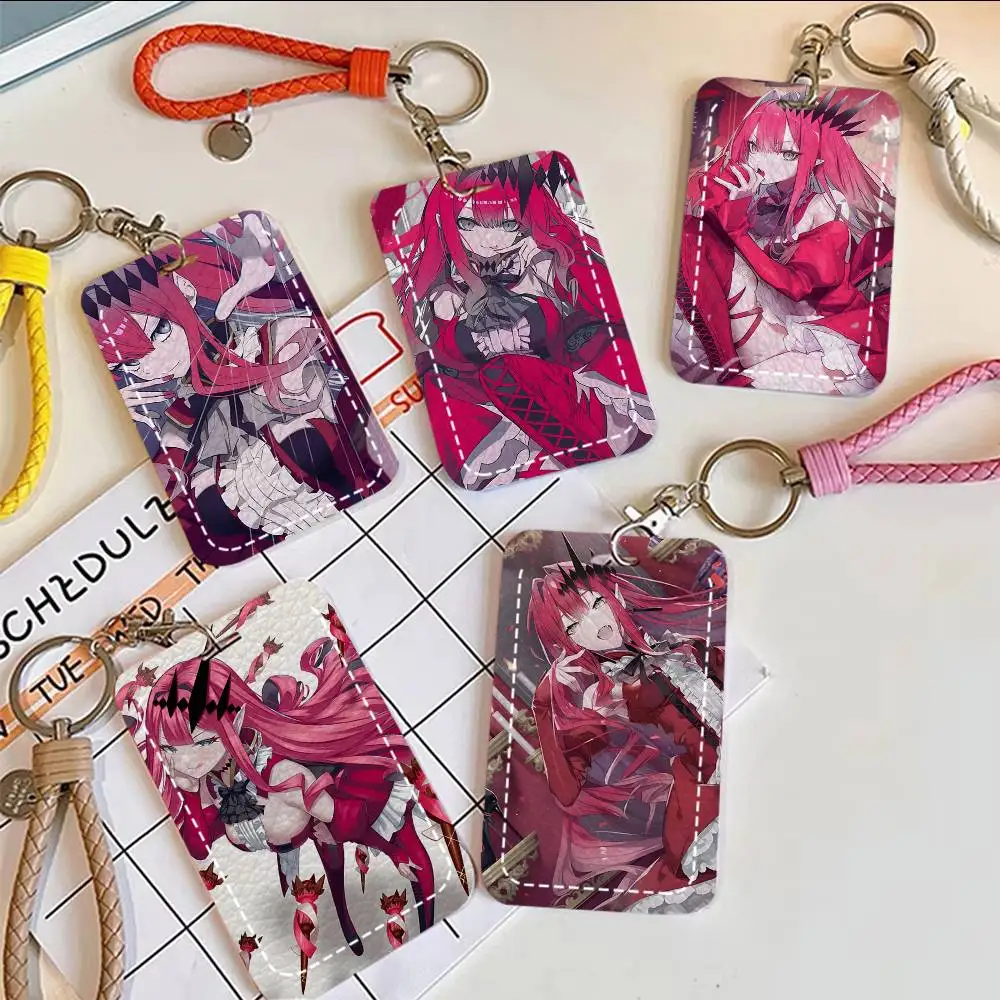 

Anime Yousei-kishi Tristan Fate Card Holde Applicable To Credit Cards Bus Card Rectangular Keychain Protective Cover