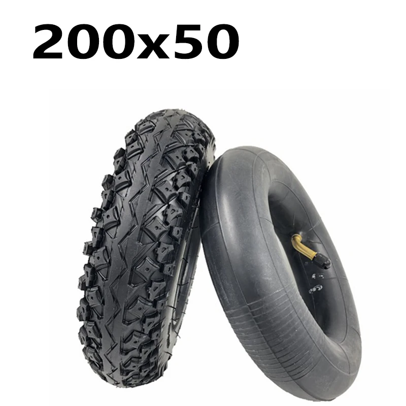 200x50 Off Road tire Inner tube With Good Quality for Shaver Used in Electric Scooter Scooter