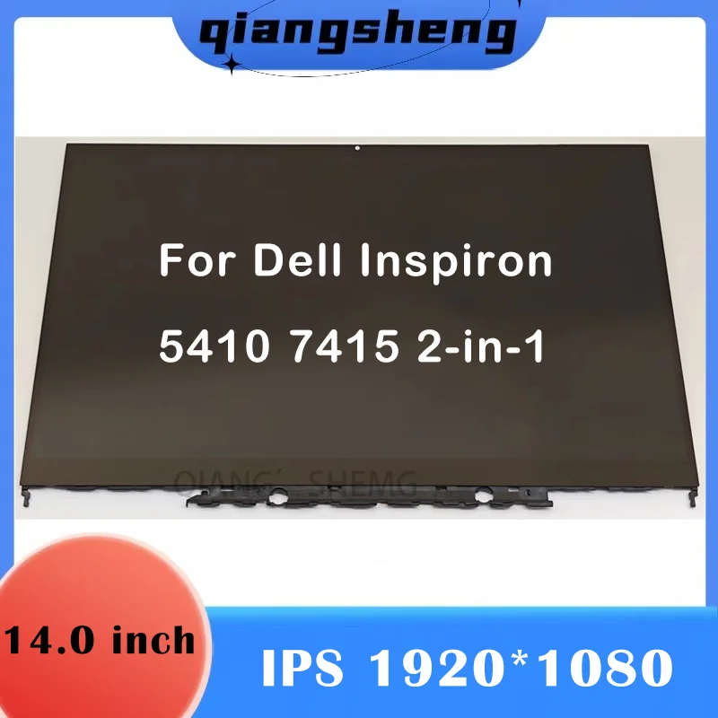 14 inch FHD Touch LCD Screen Digitizer New Replacement Assembly fit Dell Inspiron 5410 7415 2-IN-1 P147G P147G001 P147G002