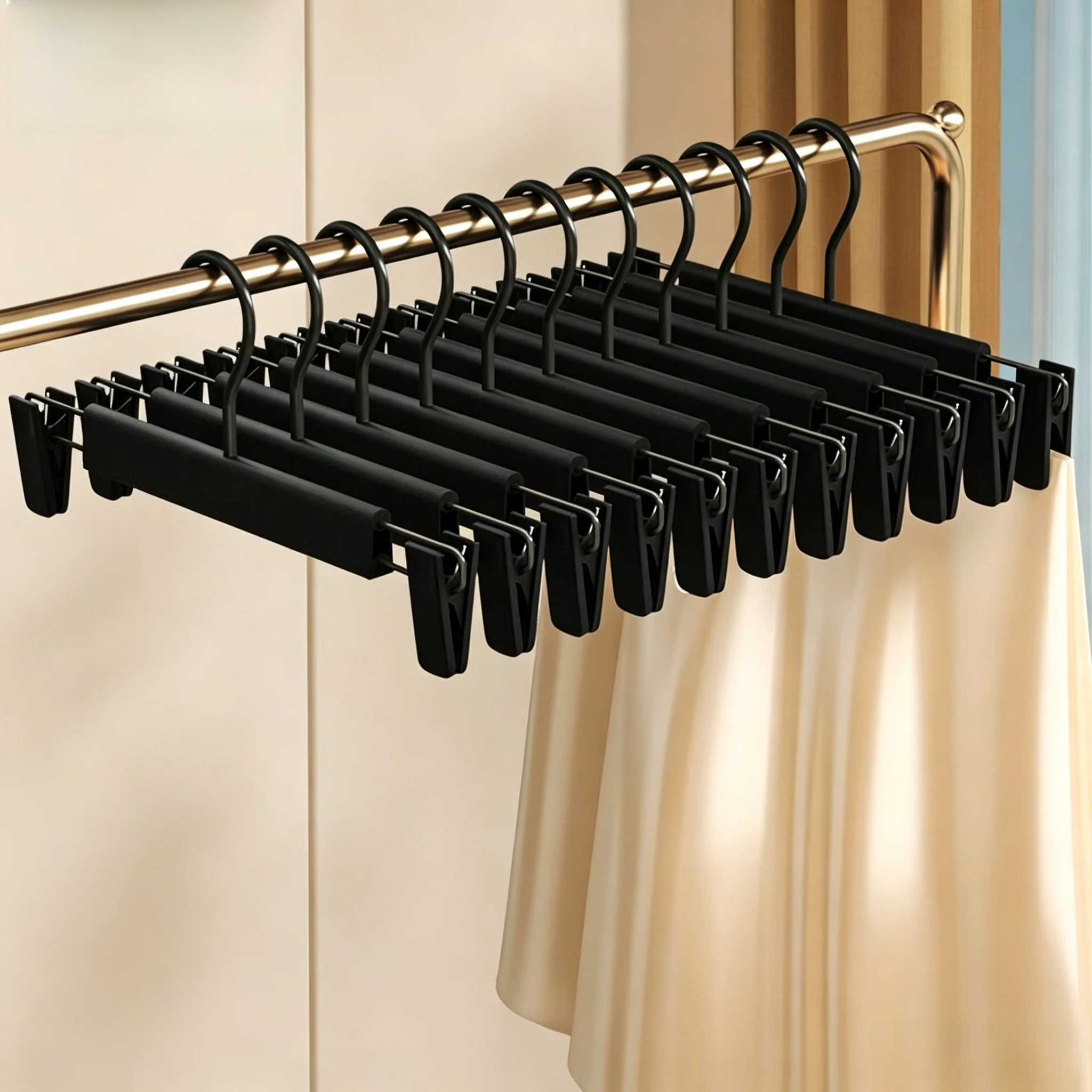 10-Piece Clothes Drying Rack / Sturdy and Convenient Rack for Drying Clothes