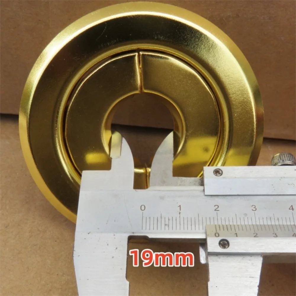 Metal Fire Sprinkler Head Protector Aesthetic Adjustable Fire Sprinkler Escutcheon Fire Safety Decorative Cover Side Wall