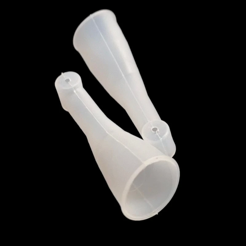 2pcs Dental Handpiece Insulation Sleeve for Contra Angle Motor Head Prevents Vibration Wear noise Rubber Protective Cover