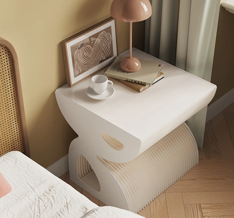 

Multifunctional side cabinet folding side few home living room bedroom simple small table rack