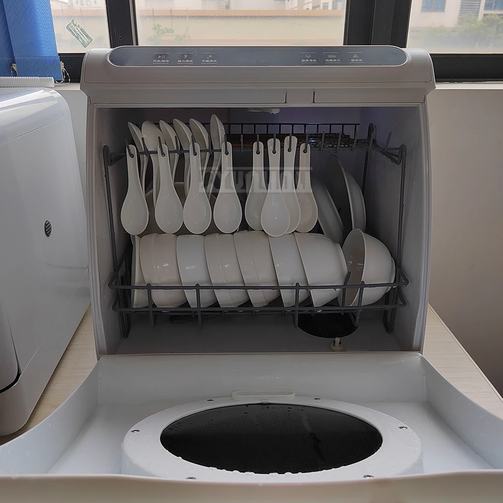 

Умная настольная посудомоечная машина большой емкости, бесплатная установка, бытовая кухонная техника Lave Vaisselle