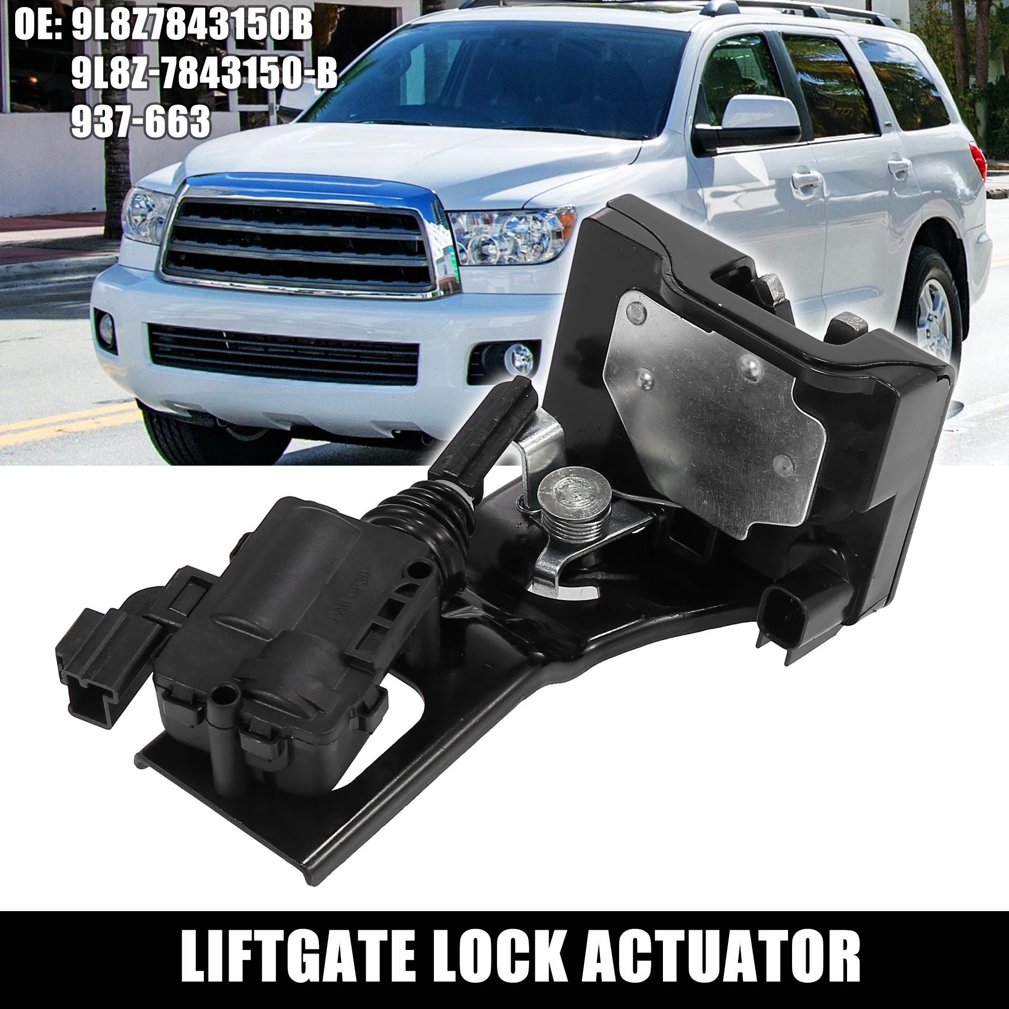 uxcell Car Replaceable Liftgate Latch Actuator 9L8Z7843150B/937-663 for Mercury Mariner 2009-2011 for Ford Escape 2009-2012