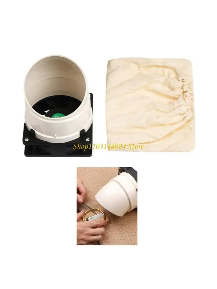 N5KE Functional Miniature Vacuum System For Capturing Gold Dust In Jewelry Manufacturing And Detailed Engraving